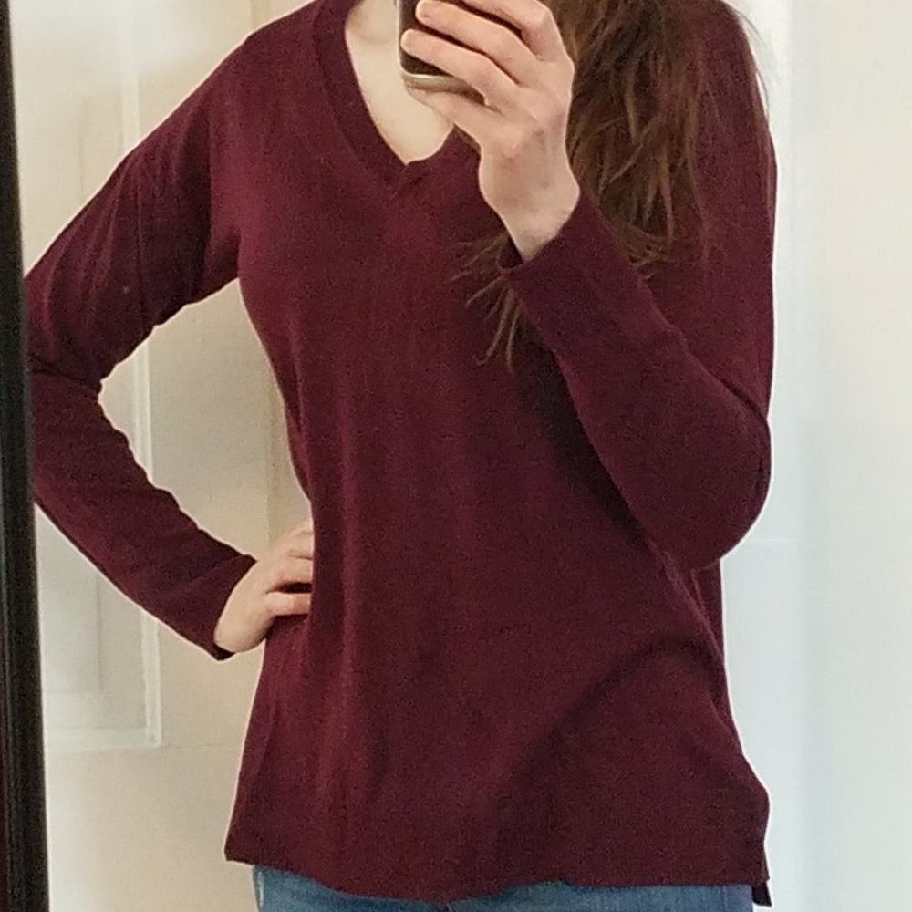 LIMITED Mediumweight Women's Cotton Blend Sweater
